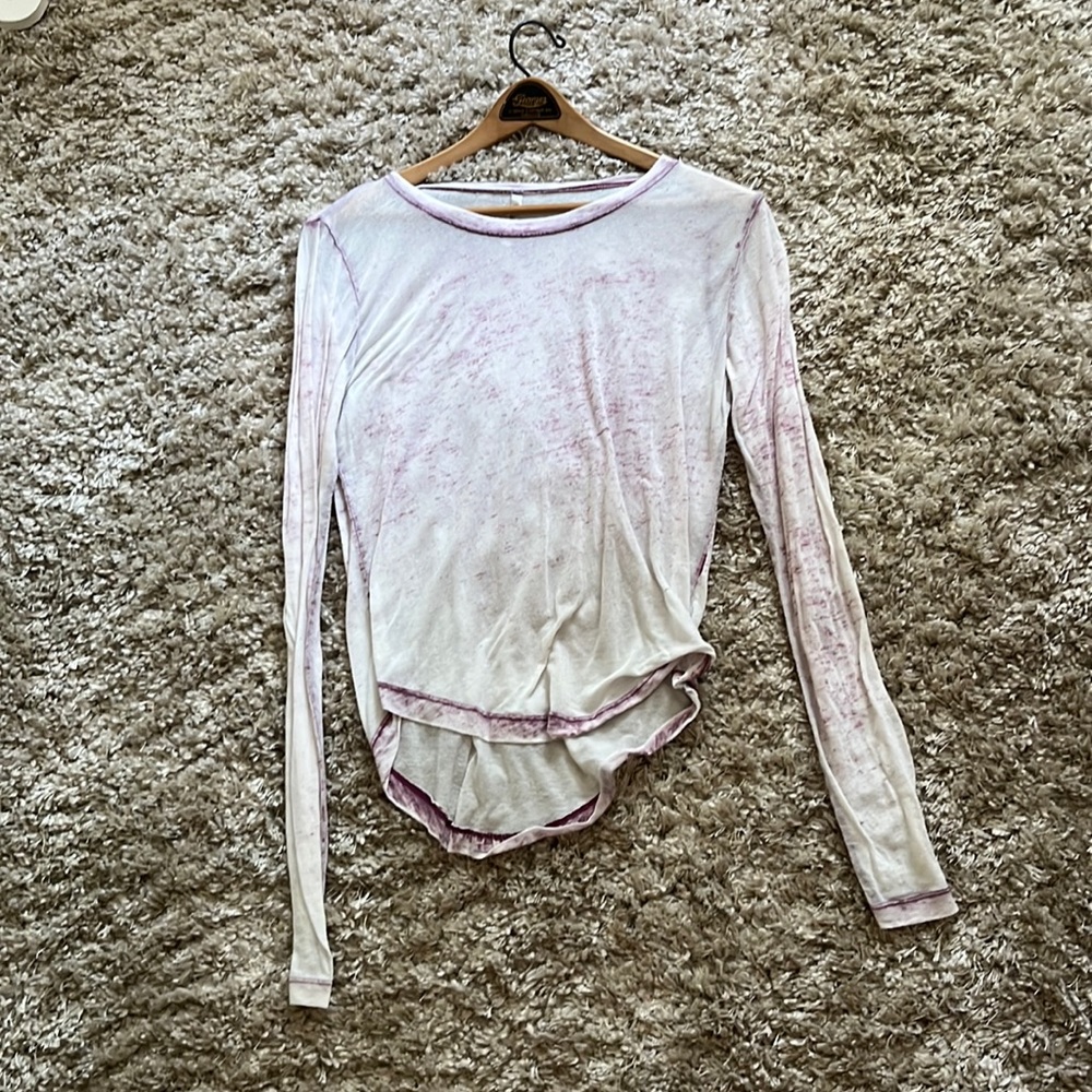 ❤️must order 2 or more items❤️ Light purple thin long sleeve shirt